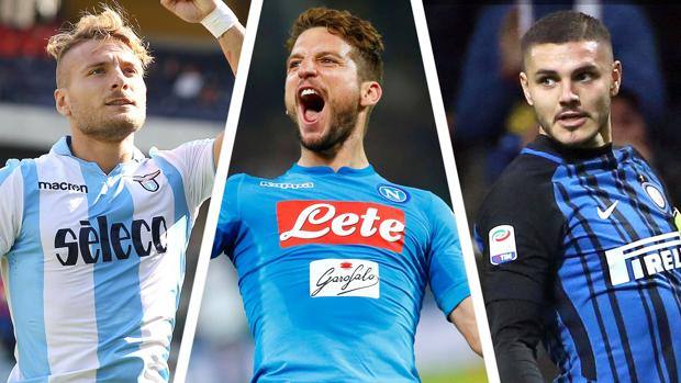 Giocatore del mese Icardi Immobile o Mertens